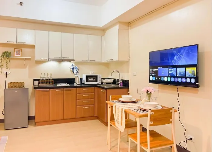 Stylish 1br Venice Mall, Pool, Fast Wifi #vlrtc17e * Manila